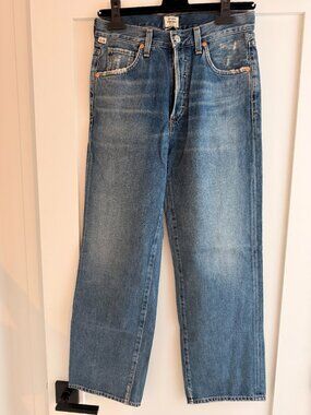 Citizens of Humanity "Vintage" Wide Legged Jeans, Size: 25